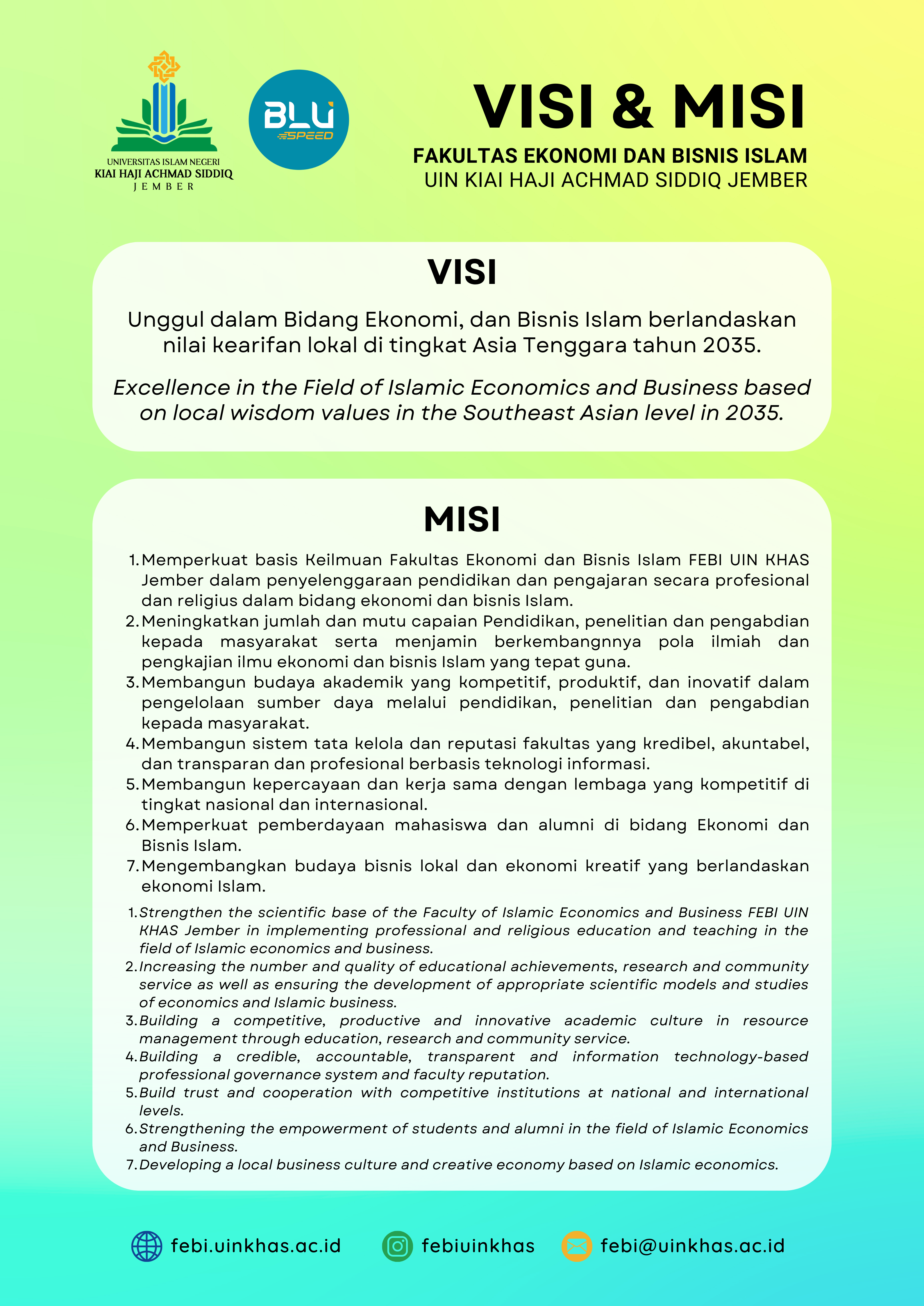 Fakultas Ekonomi Dan Bisnis Islam UIN Kiai Haji Achmad Siddiq Jember